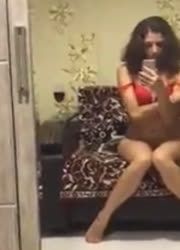 russian girl teases on periscope