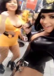 Demi lovato in her sexy halloween costume