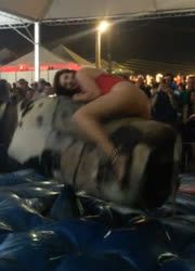 rodeo ride getting out of control