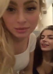 hot russians comparing boobs on periscope